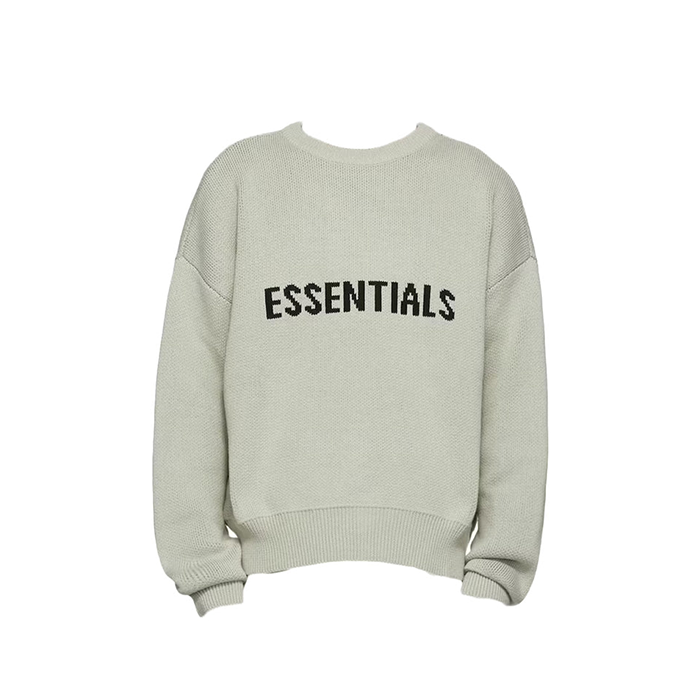 Fear of God Essentials Exclusive Knitted Sweater FW21 - 'Concrete'