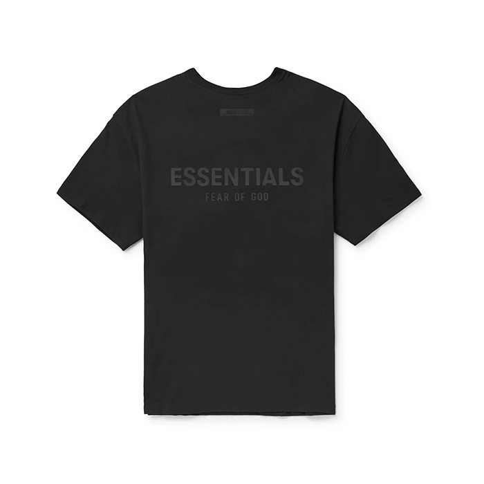 Fear of God Essentials Back Logo Tee SS21 - 'Black'
