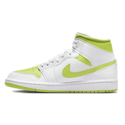 Nike Air Jordan 1 Mid 'White Lime' (Womens)