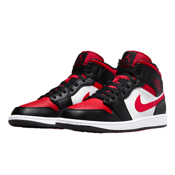 Nike Air Jordan 1 Mid 'Bred'