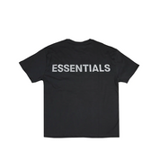 Fear of God Essentials 3M Back Logo Tee FW19 - 'Black'