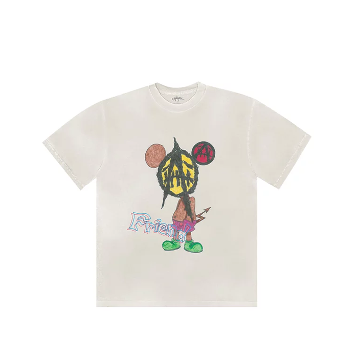 Travis Scott Utopia x St. Michael 2A Tee 'White'