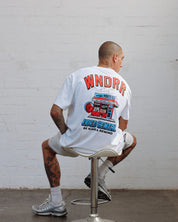 WNDRR Video Rental Box Fit Tee 'White'