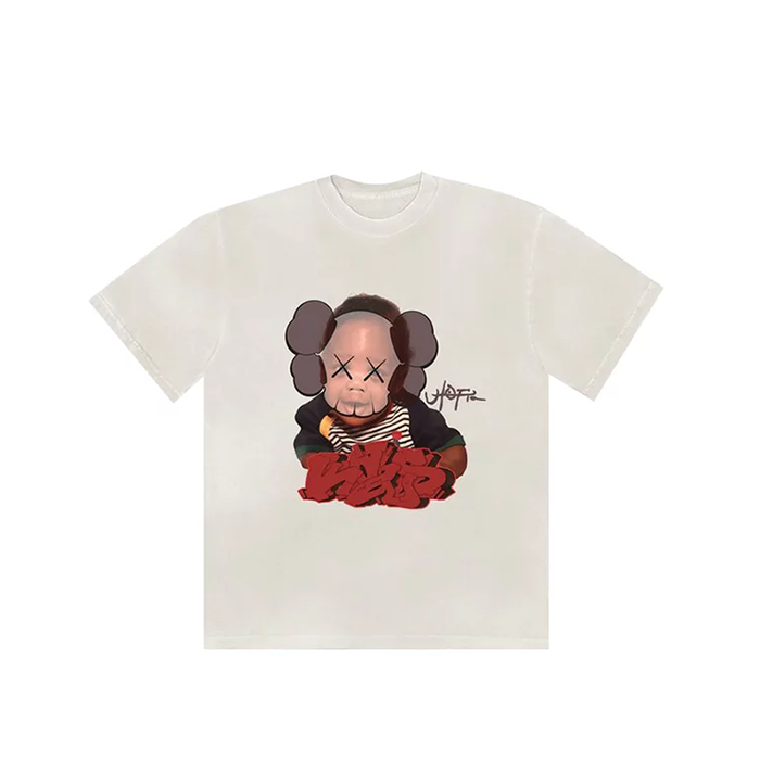 Travis Scott Utopia x Kaws 1 Tee 'White'