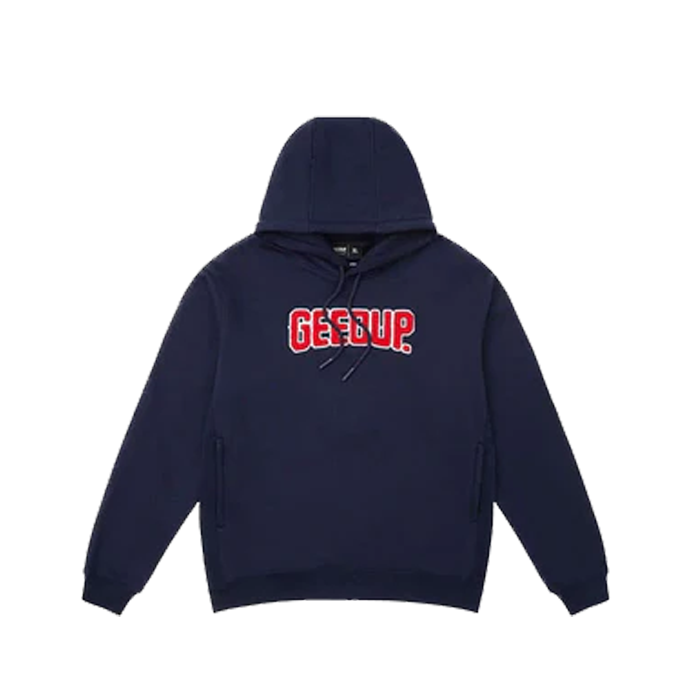 GEEDUP. Play For Keeps 13YR Hoodie - 'Navy Red'