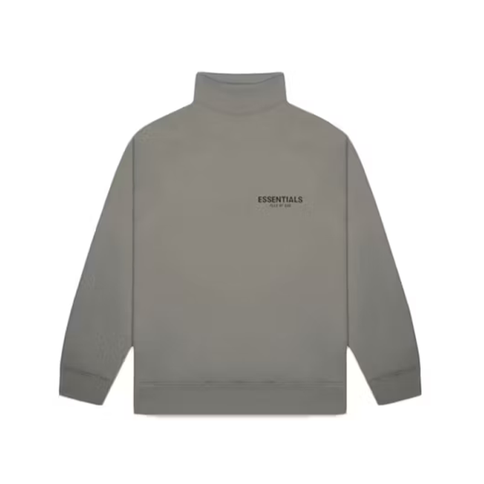 Fear of God Essentials Mockneck - 'Charcoal'