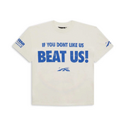 Hellstar Beat Us! Tee 'White/Blue'