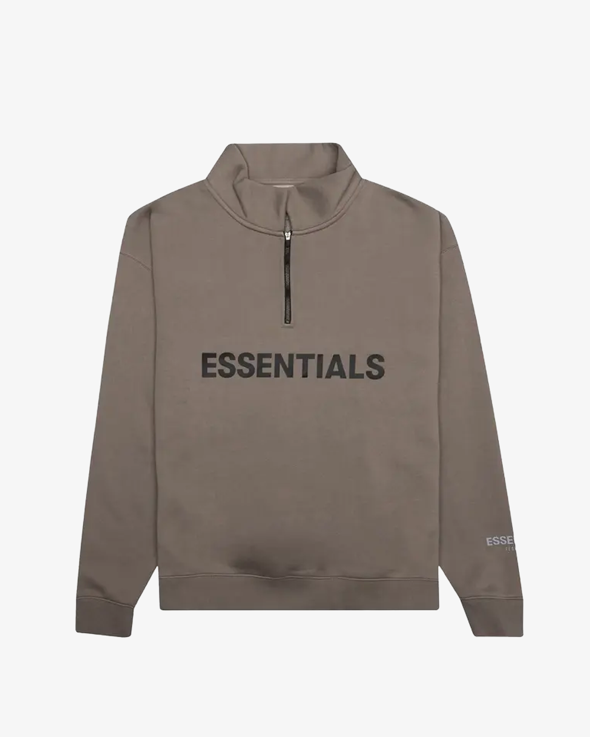 Fear of God Essentials Half Zip Pullover SS20 - 'Charcoal' – Sole