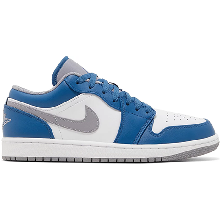 Nike Air Jordan 1 Low 'True Blue' (Youth/Womens)