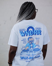 WNDRR Vinyl Bar Box Fit Tee 'White'