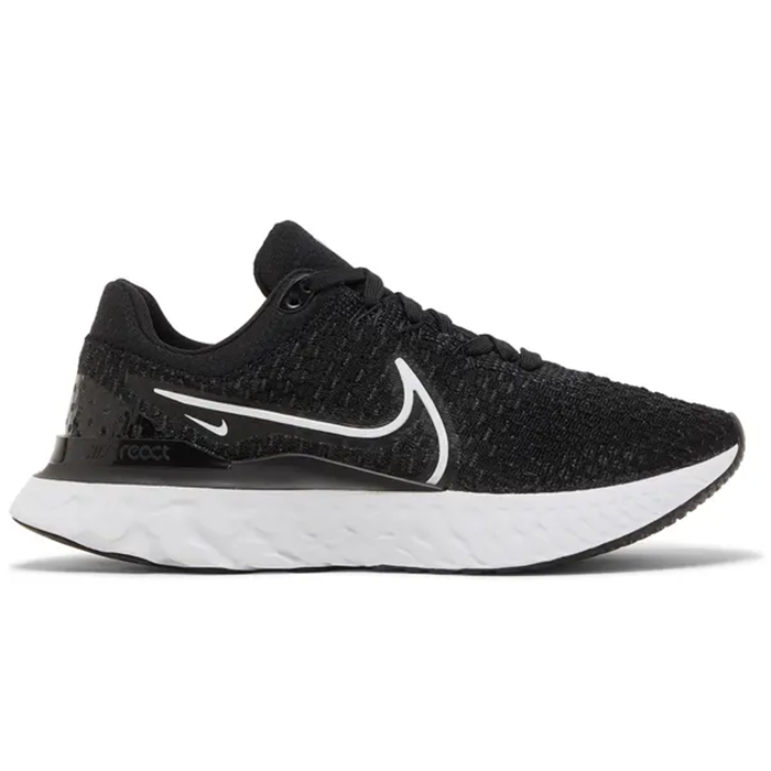 Nike React Infinity Run Flyknit 3 'Black White' (Womens)