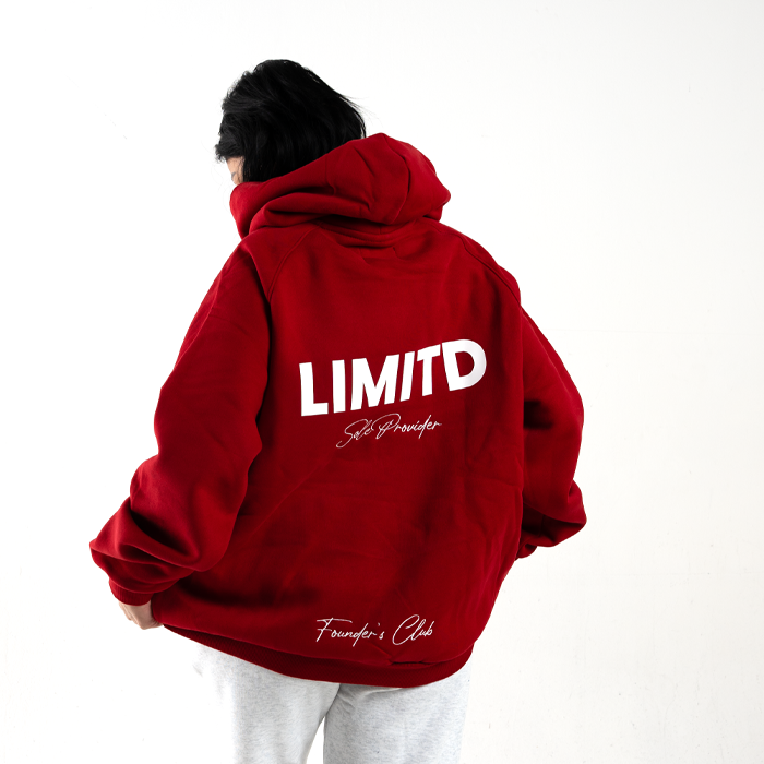 LIMITD Founder's Club Hoodie 'Scarlet Red'