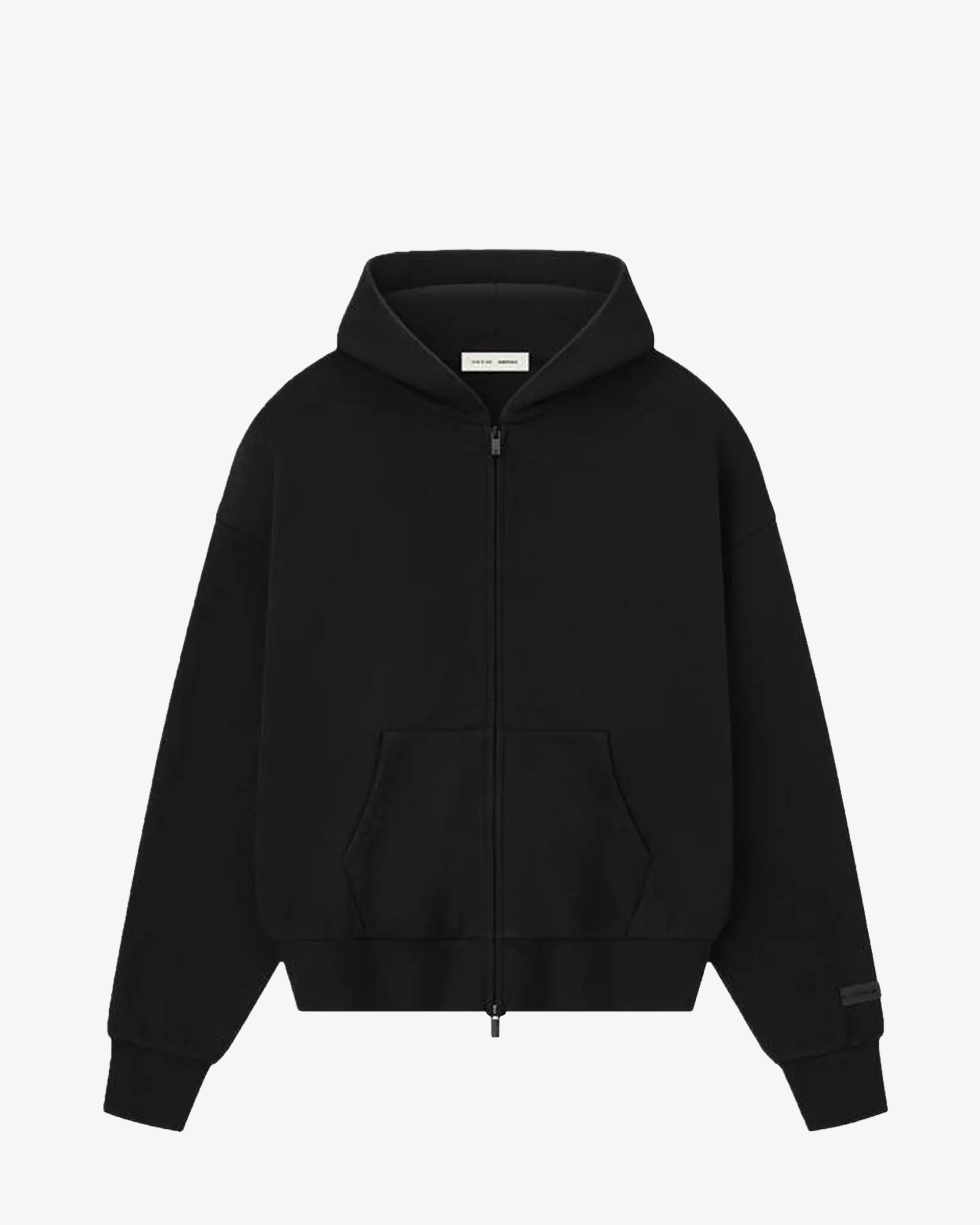 Fear of God Essentials Classic Full Zip-Up Hoodie SP25 - 'Jet