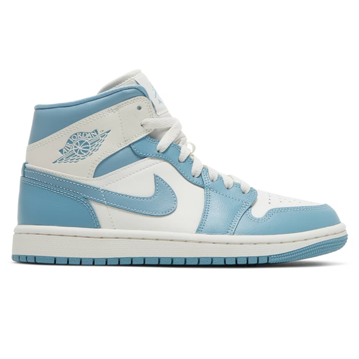 Nike Air Jordan 1 Mid 'UNC' (Womens)