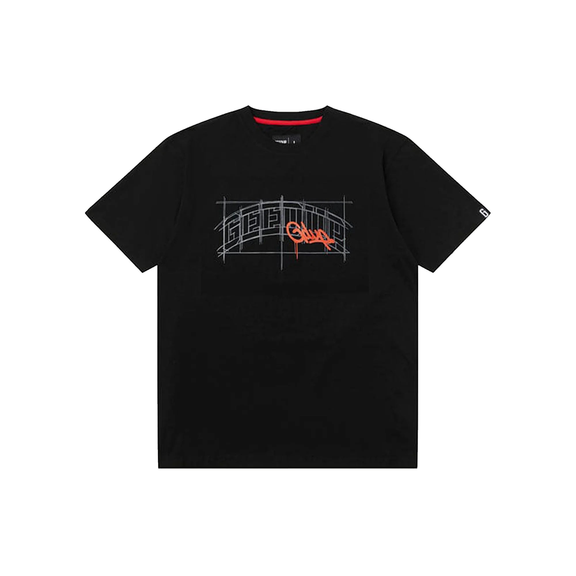 GEEDUP. Team Logo Sketch Tee 'Black'