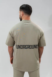 UNDRGROUND Relaxed Fit Tee 'Combat Khaki'