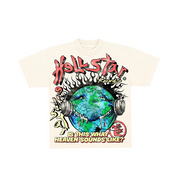 Hellstar Heaven On Earth Tee 'Cream'