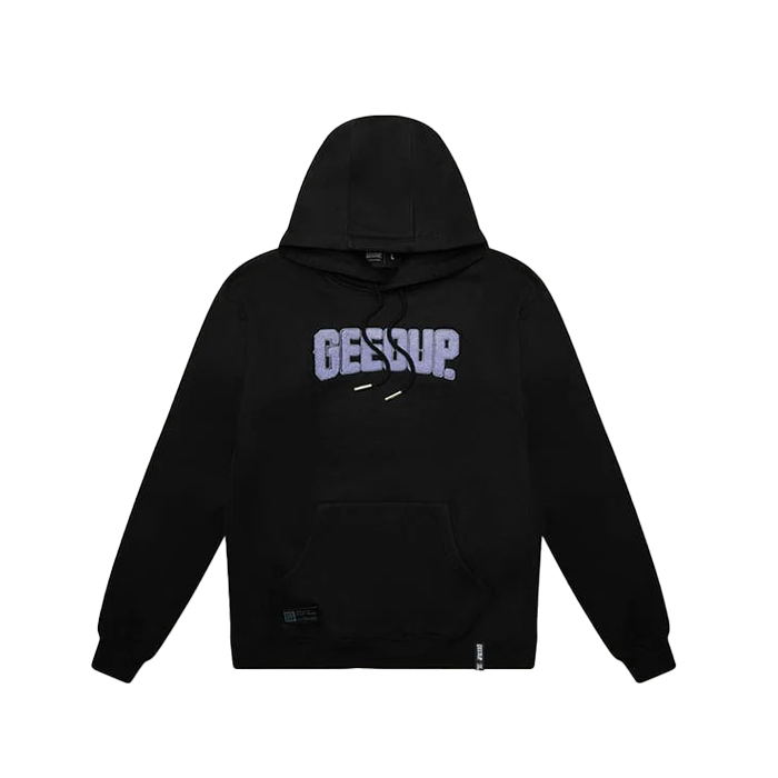 GEEDUP. Play For Keeps Hoodie - 'Black Lavender'