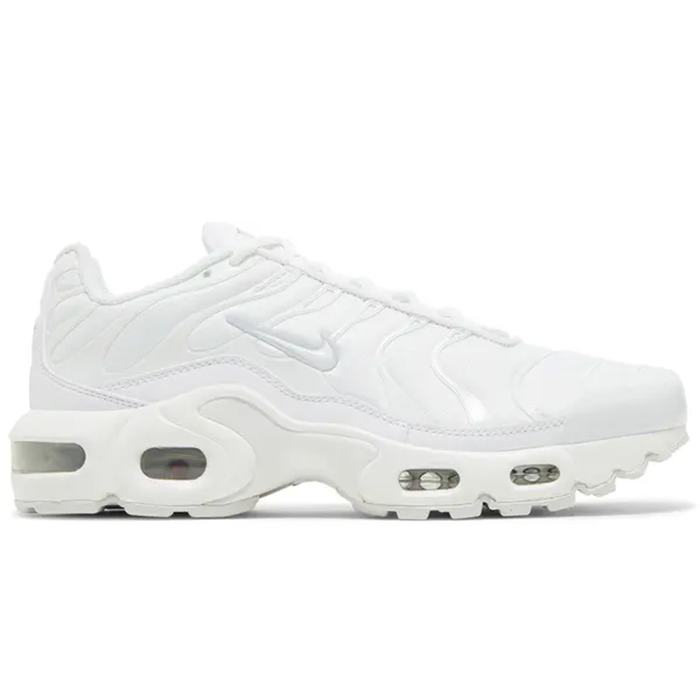 Nike Air Max Plus TN 'Triple White' (Youth/Womens)