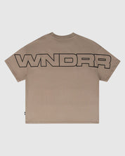 WNDRR Patron Heavy Weight Tee 'Taupe'