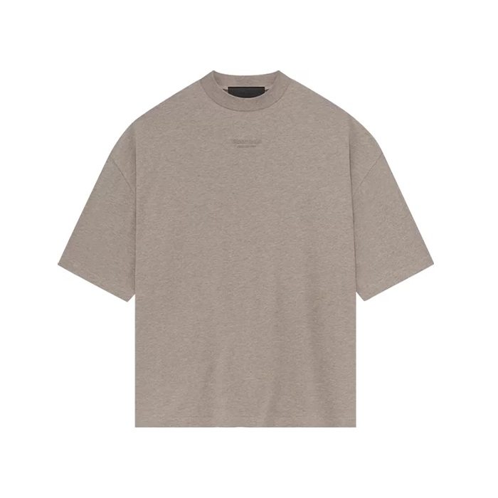 Fear of God Essentials Small Logo Tee FW23 - 'Core Heather'