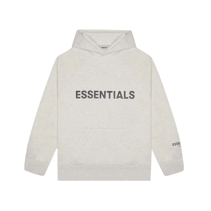 Fear of God Essentials 3D Logo Hoodie - 'Light Oatmeal'