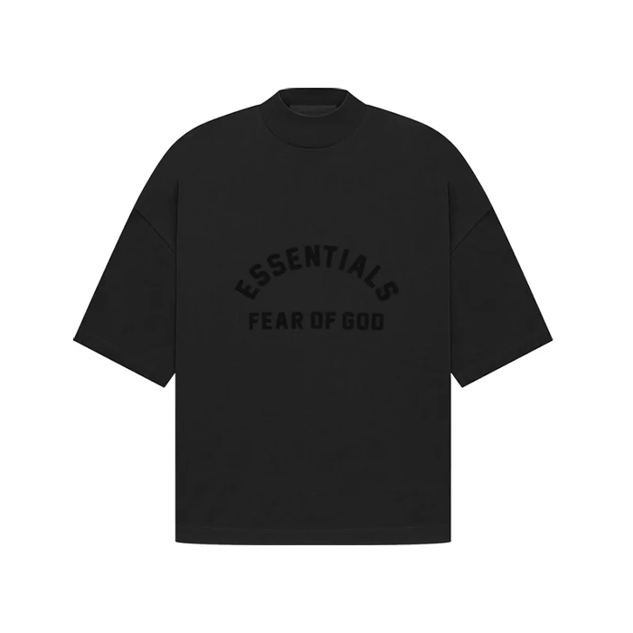 Fear of God Essentials Arch Logo Tee SS23 - 'Jet Black'