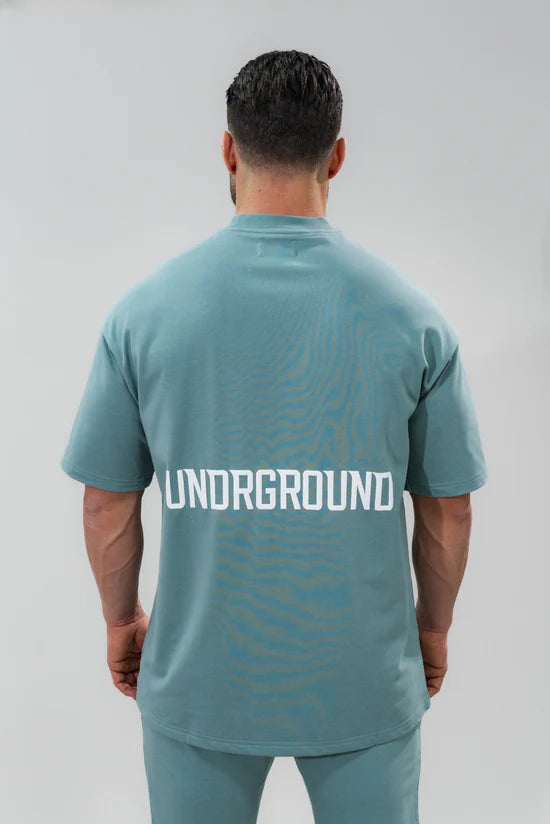 UNDRGROUND Relaxed Fit Tee 'Slate Blue'