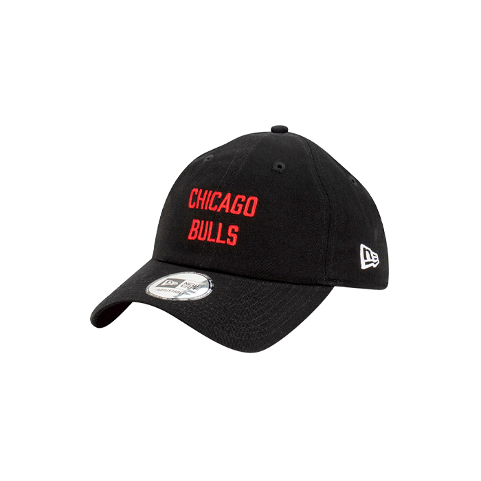 New Era Chicago Bulls Letterboard Adjustable Snapback 'Black Red'