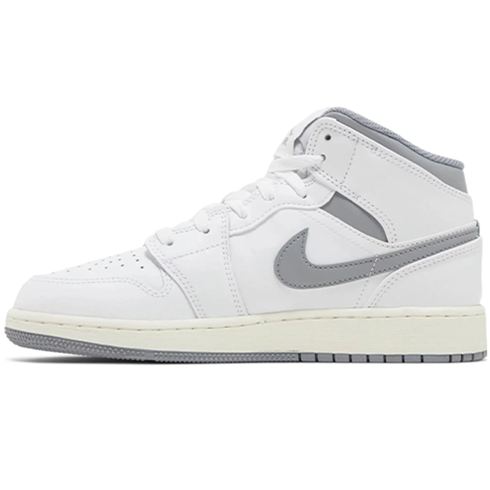 Nike Air Jordan 1 Mid 'Neutral Grey' (Youth/Womens)