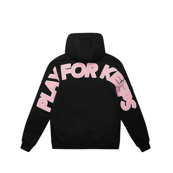 GEEDUP. Play For Keeps Hoodie - 'Black Pink'