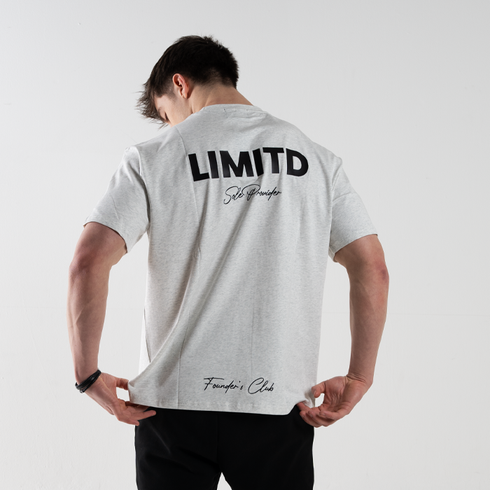 LIMITD Founder's Club Tee 'Light Oatmeal'