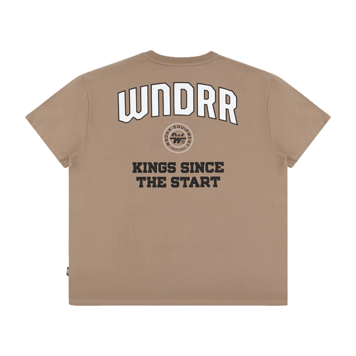 WNDRR Kings Since The Start Tee 'Taupe'