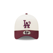 New Era Los Angeles Dodgers 9Forty A-Frame Snapback 'White Wine'