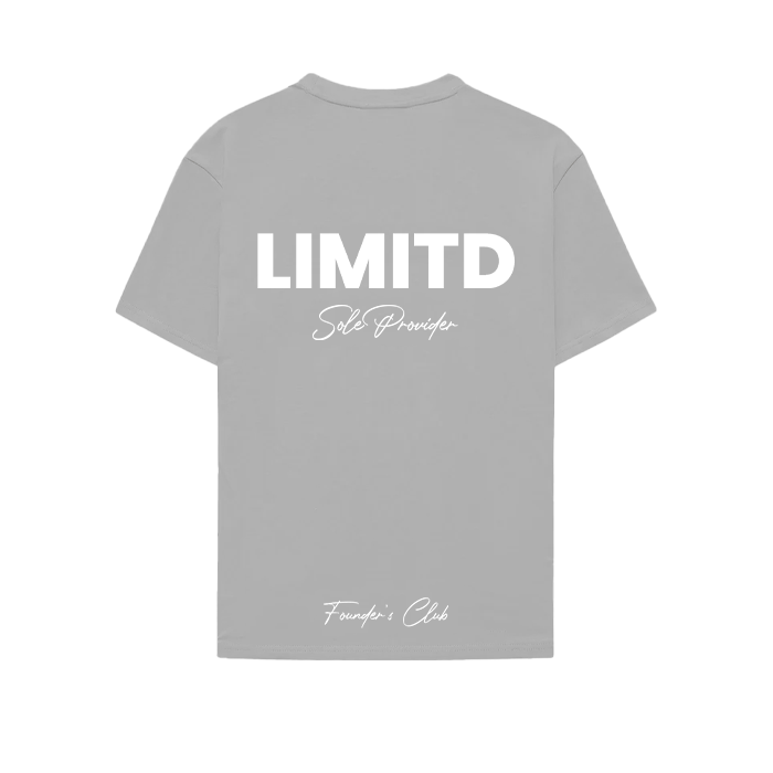 LIMITD Founder's Club Tee 'Stone Grey'