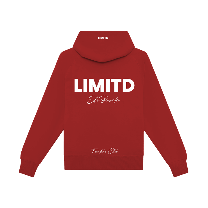 LIMITD Founder's Club Hoodie 'Scarlet Red'