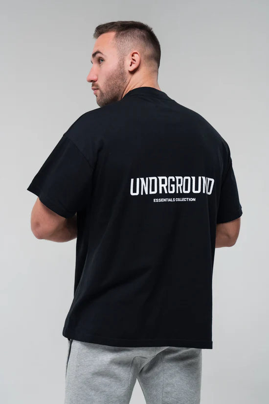 UNDRGROUND Oversized Tee 'Black'