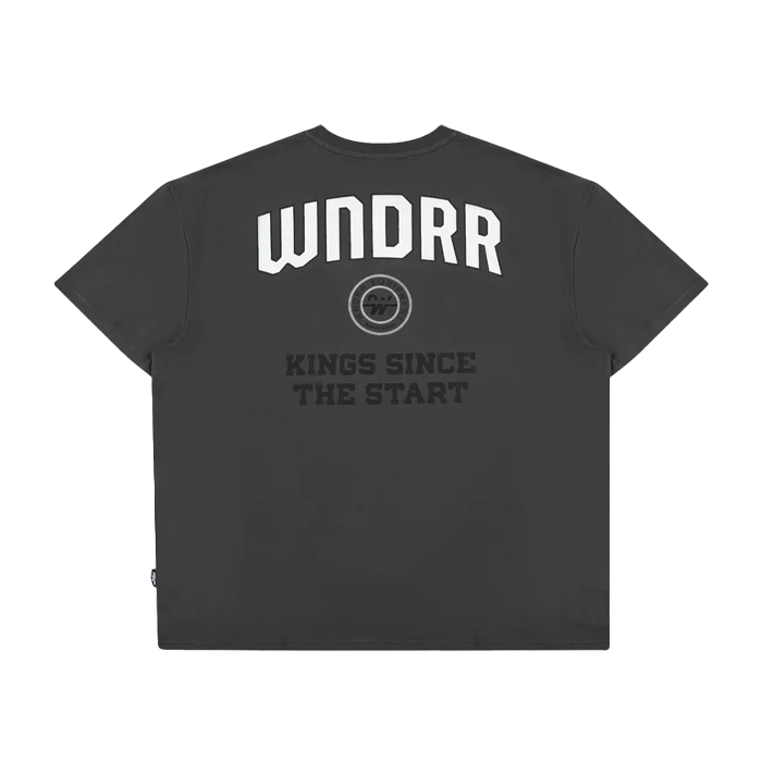 WNDRR Kings Since The Start Tee 'Faded Black'