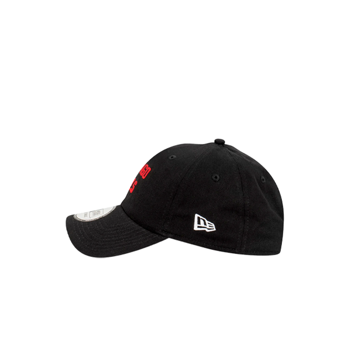 New Era Chicago Bulls Letterboard Adjustable Snapback 'Black Red'