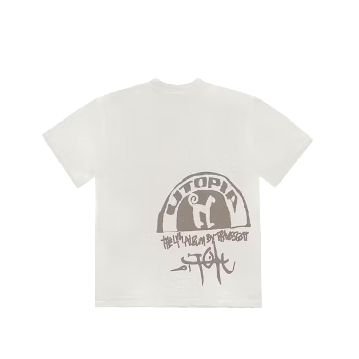 Travis Scott Utopia C3 Tee 'White'