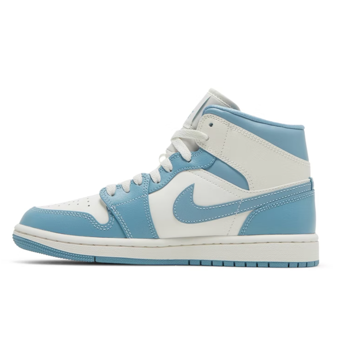 Nike Air Jordan 1 Mid 'UNC' (Womens)