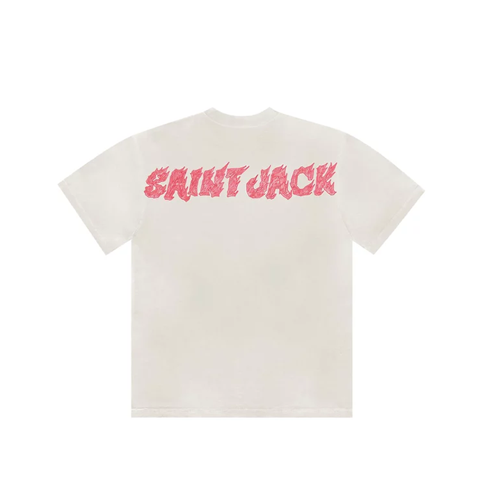 Travis Scott Utopia x St. Michael 2A Tee 'White'