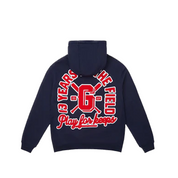 GEEDUP. Play For Keeps 13YR Hoodie - 'Navy Red'