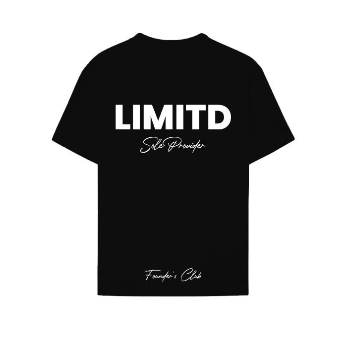 LIMITD Founder's Club Tee 'Jet Black'