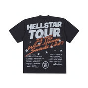 Hellstar Biker Tour Tee 'Washed Black'