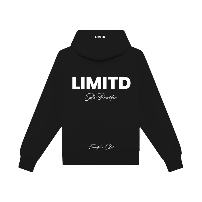 LIMITD Founder's Club Hoodie 'Jet Black'