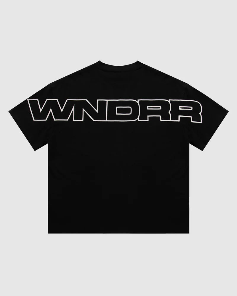 WNDRR Patron Heavy Weight Tee 'Black'