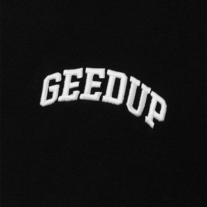 GEEDUP. Micro Team Logo Hoodie 'Black'