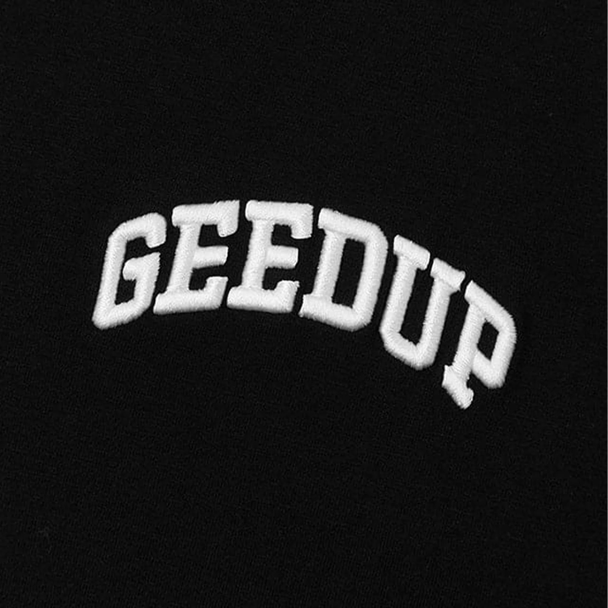 GEEDUP.  Micro Team Logo Tee 'Black'