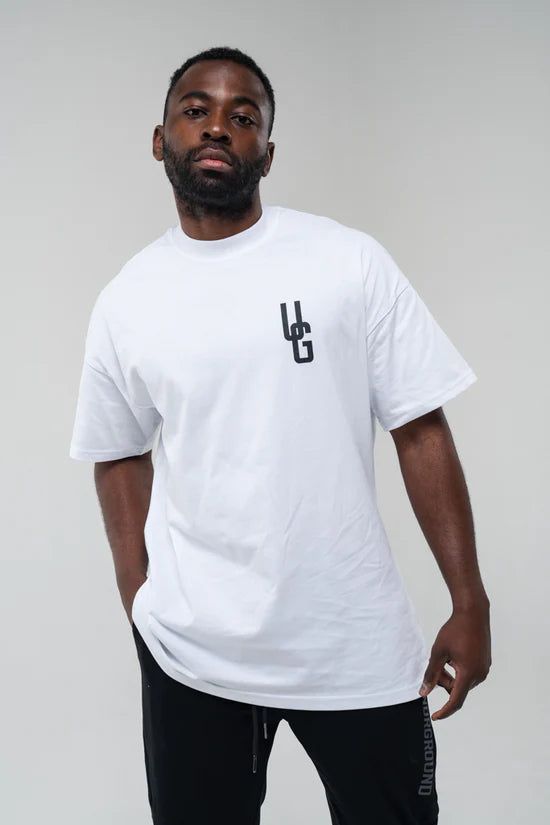 UNDRGROUND Oversized Tee 'White'